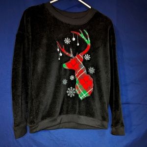 Black Christmas sweater